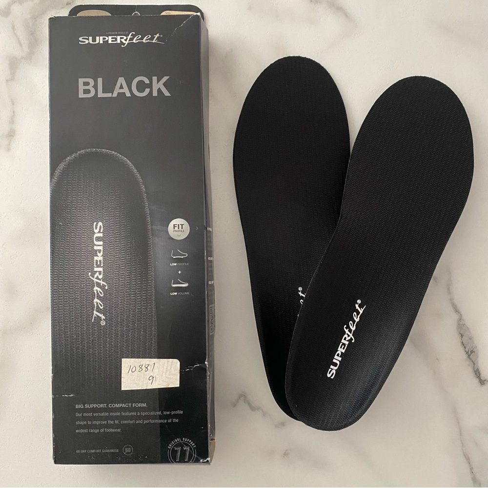 Superfeet black E